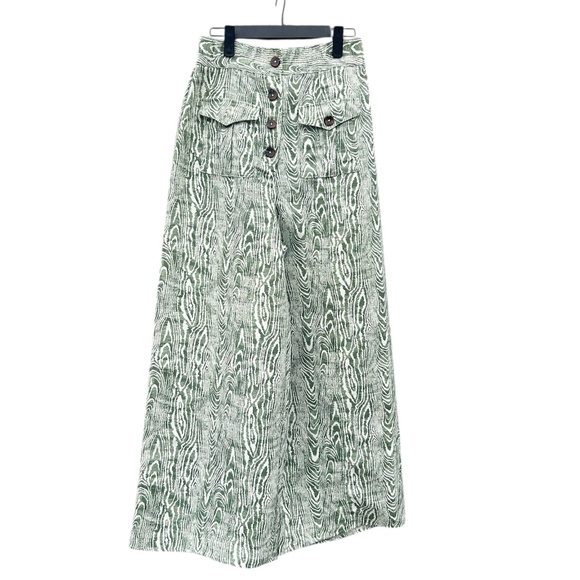 Anthropologie C/MEO Collective Energized Arbor Wide Leg Pants - Picture 5 of 8